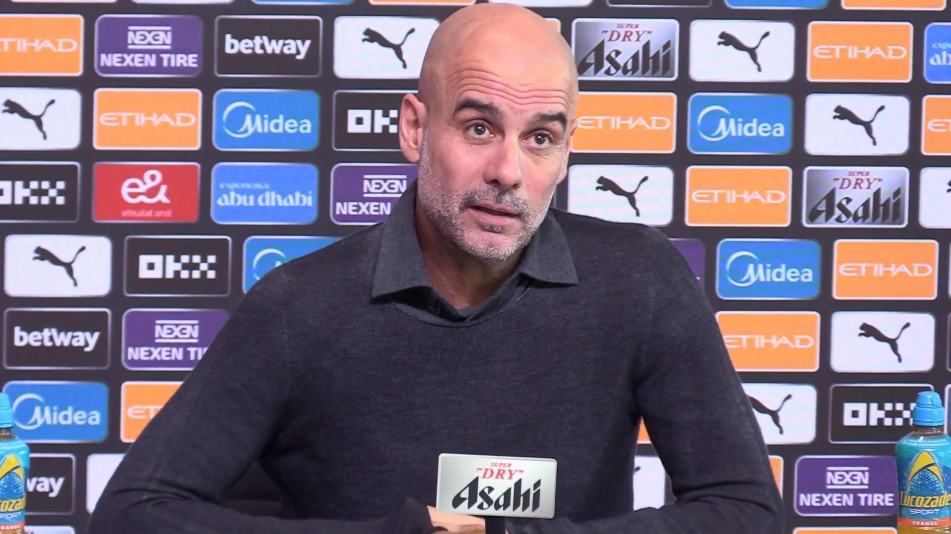 企鹅体育-瓜迪奥拉：阿森纳的进球和我们被吹的球差不多？这你得问裁判